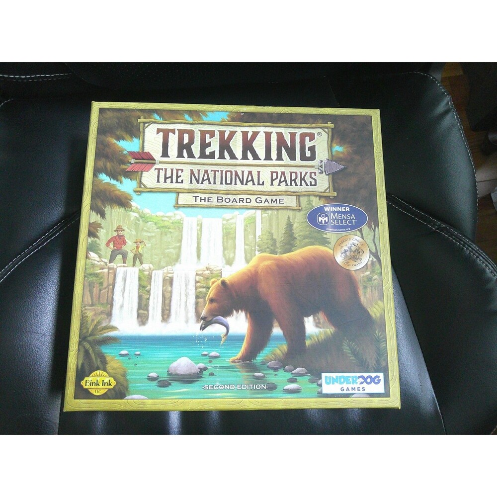 NEW Trekking the National Parks The Board Game 2nd Edition, Underdog Games